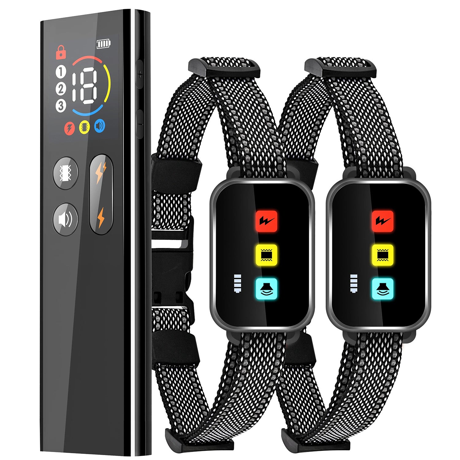 🔥Pro Trainer-Approved! 3-Mode Dog Collar⚡IP67 Waterproof💧Static/Vibe/Beep Alerts | Remote Control【TikTok's #1 Training Tool】 🔥Pro Trainer-Approved! 3-Mode Dog Collar⚡IP67 Waterproof💧Static/Vibe/Beep Alerts | Remote Control【TikTok's #1 Training Tool】